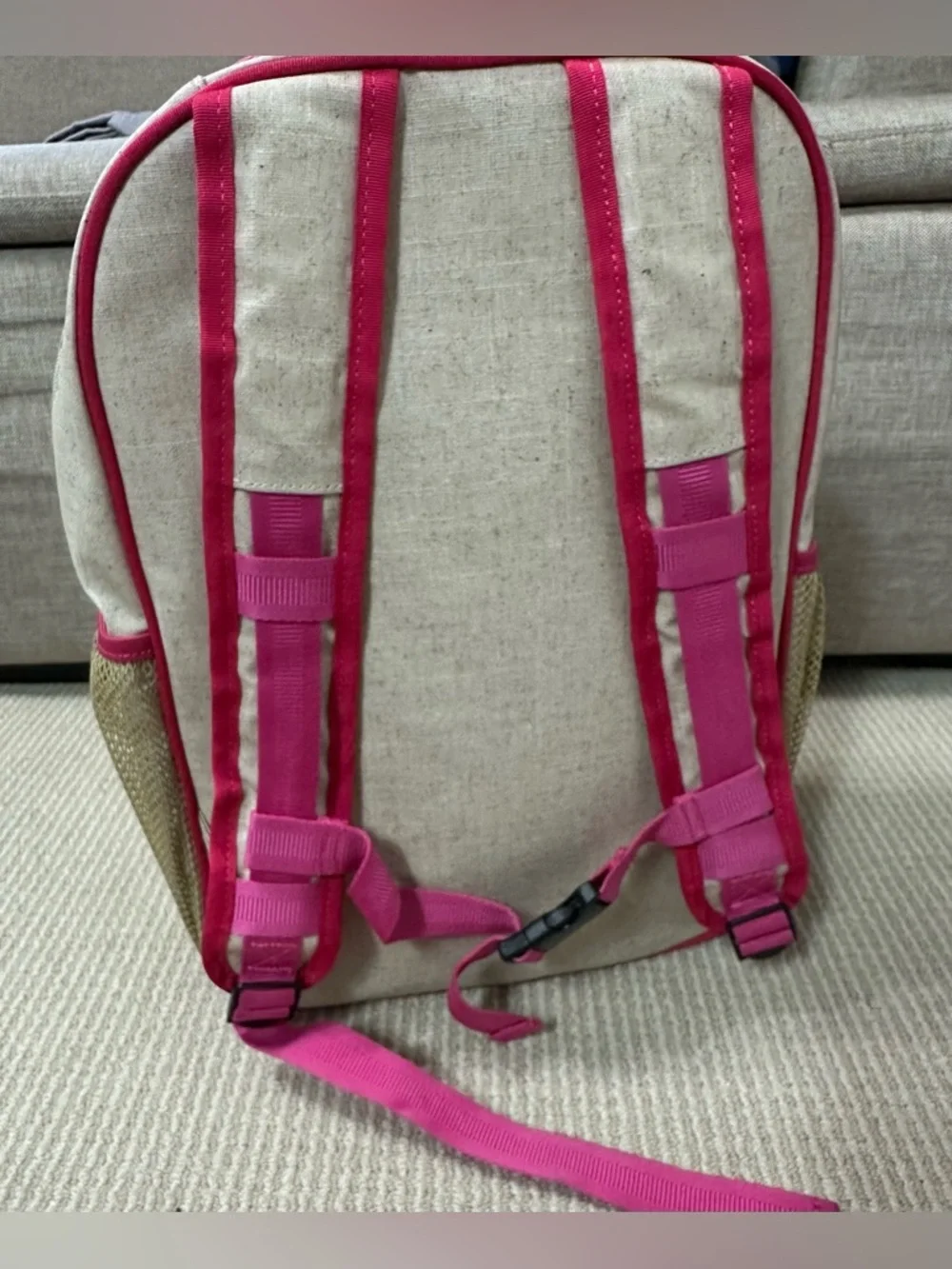 So Young Neutral backpack w printed matryoshka Dolls Pink GRADE SCHOOL BACKPACK
